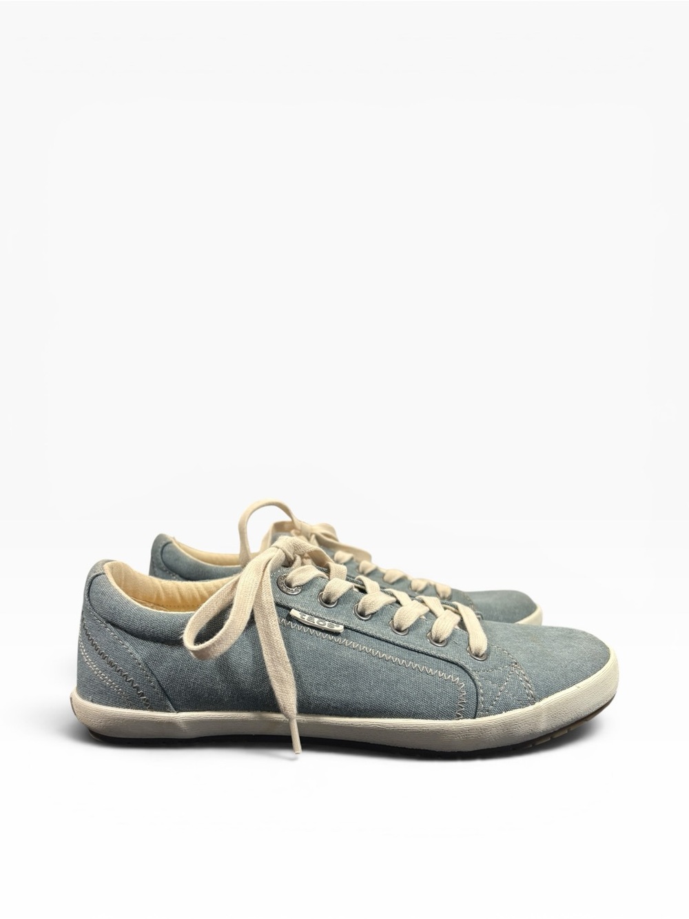 Taos Star Women’s  Blue Lace Up Low Top Sneakers 9 Comfort Walking